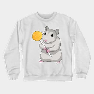 Hamster Lollipop Crewneck Sweatshirt